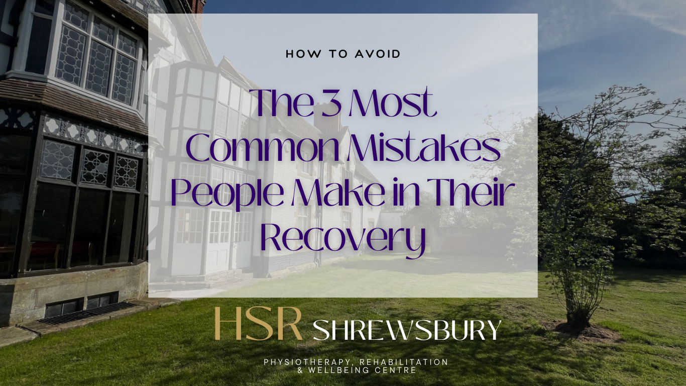 The 3 Most Common Mistakes People Make in Their Recovery—And How to Avoid Them